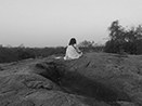 Meditating on same spot where saint Ramana Maharishi meditated,on the way while taking sacred walk around…