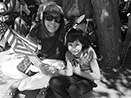 Celebrating Independance Day, CA, USA July 4th 2014 with niece Saira