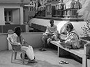 Conversing with Joshimath BadrikaAshram priests-Himalayas 2010