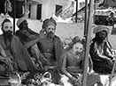 Ash smeared ascetic yogis at sacred Kedarnath-Himalayas 2010
