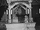 Huge Sphatika (crystal) Lingam on dais just beside Sage Adi Shankracharya's Samadhi in Kedarnath - Praying…